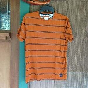 Denim & Flower Striped Tee